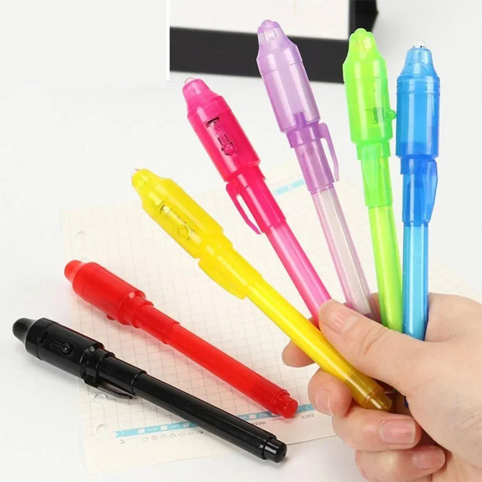 UV Invisible Ink Pens