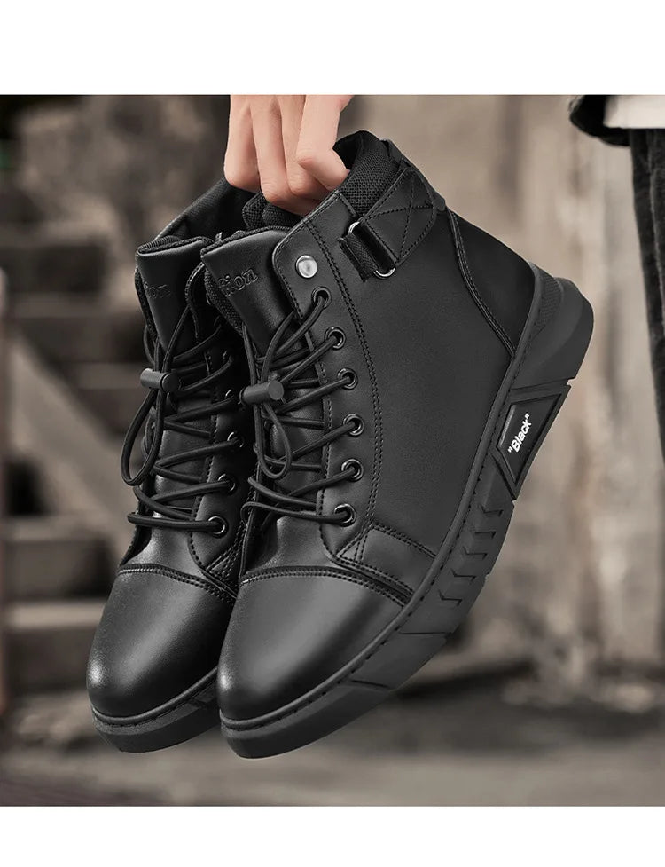 Men's Fleece-Lined Winter Boots