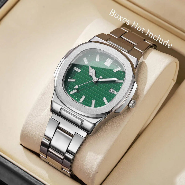 Men's Square-Dial Quartz Watch