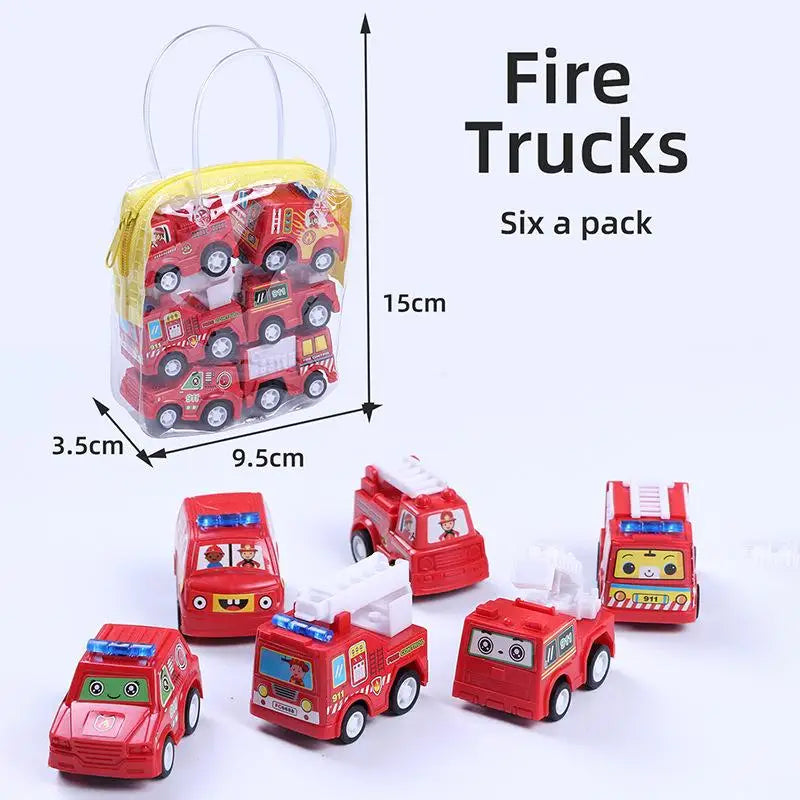Mini Pull-Back Vehicle Set