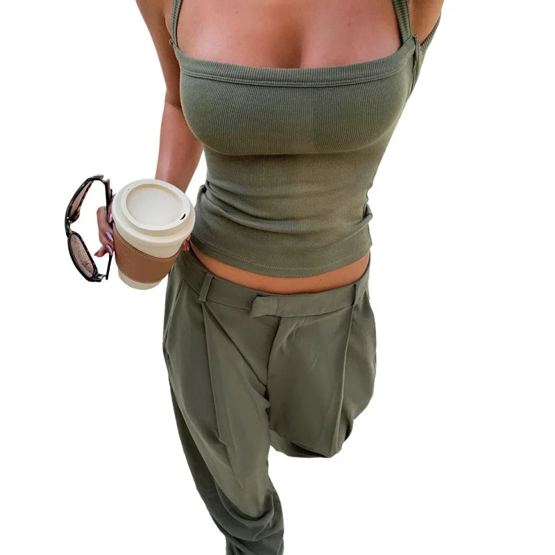 Women's Ribbed Tank Top