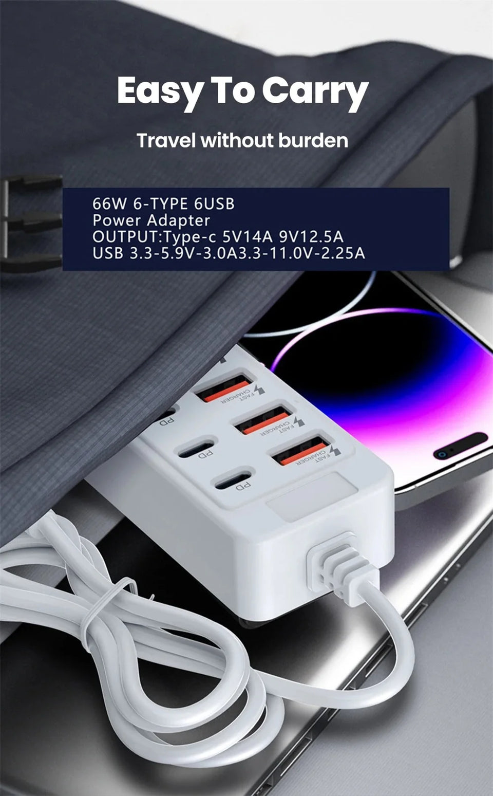 12-Port USB Charging Hub