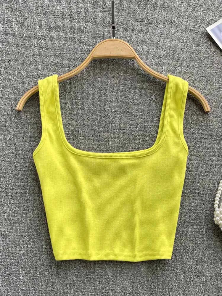 Women's Backless Crop Tank Top