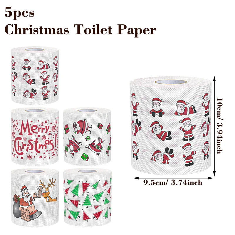 Christmas Toilet Paper Roll