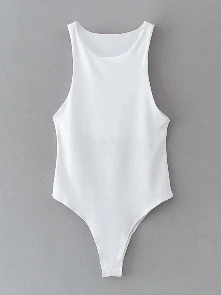 Women's Solid Bodysuit