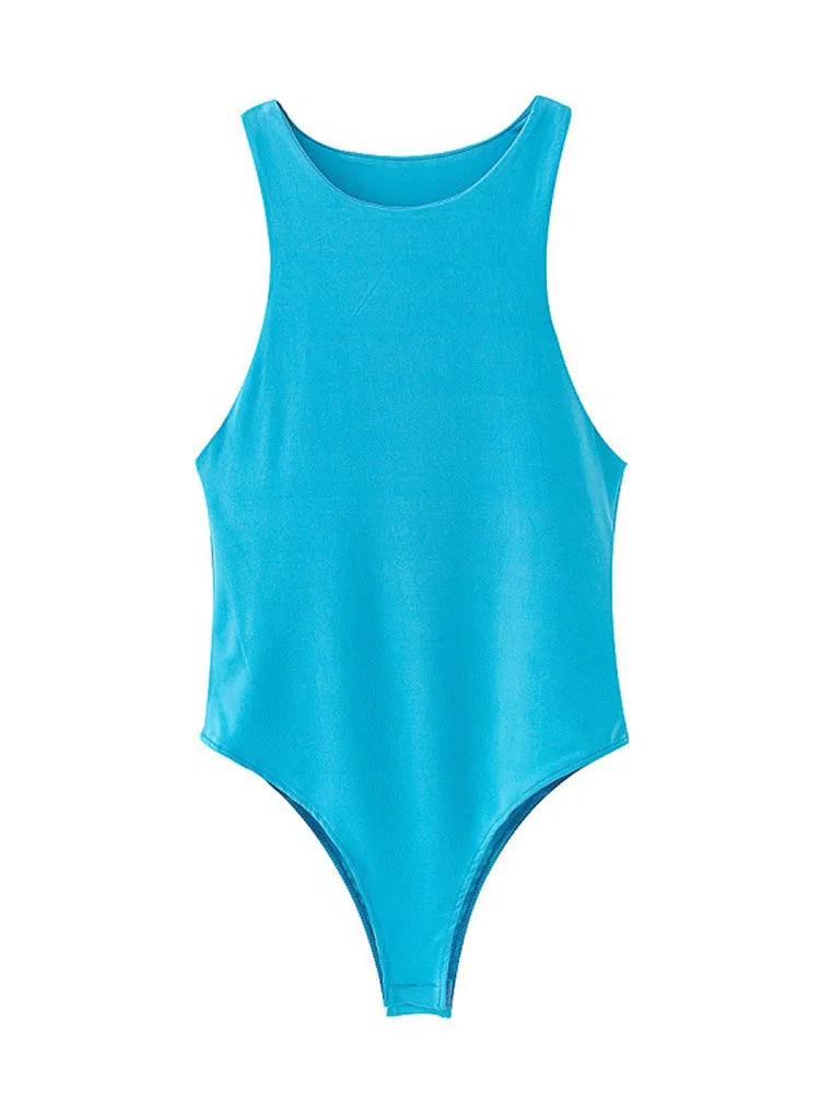 Women's Solid Bodysuit
