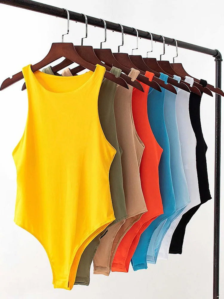 Women's Solid Bodysuit