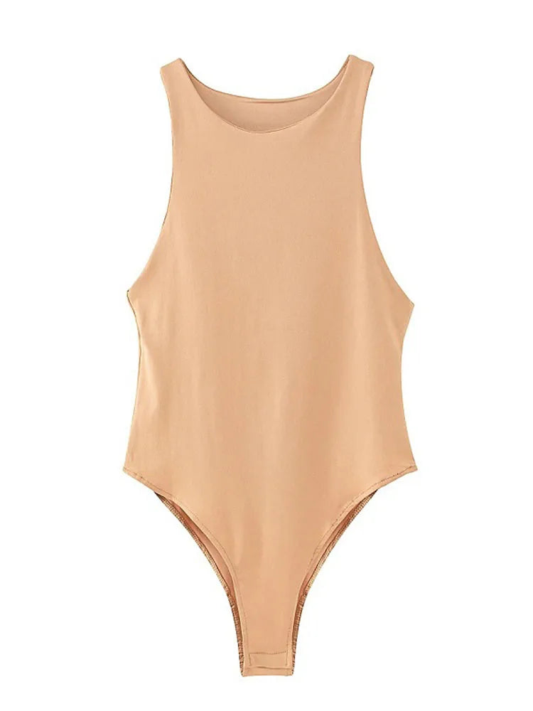 Women's Solid Bodysuit