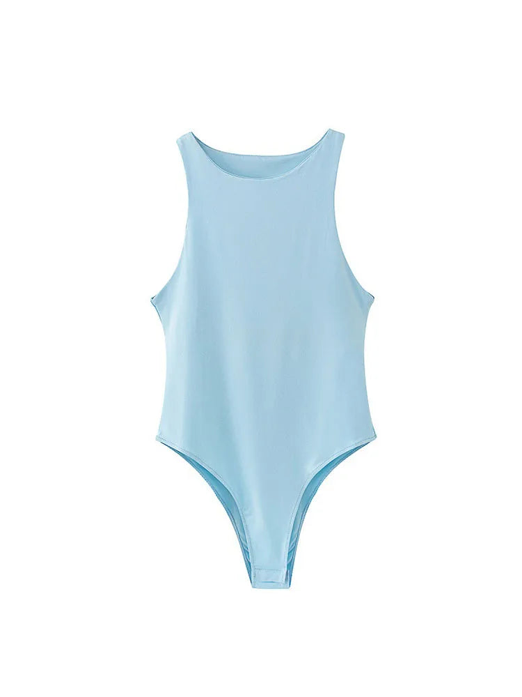 Women's Solid Bodysuit