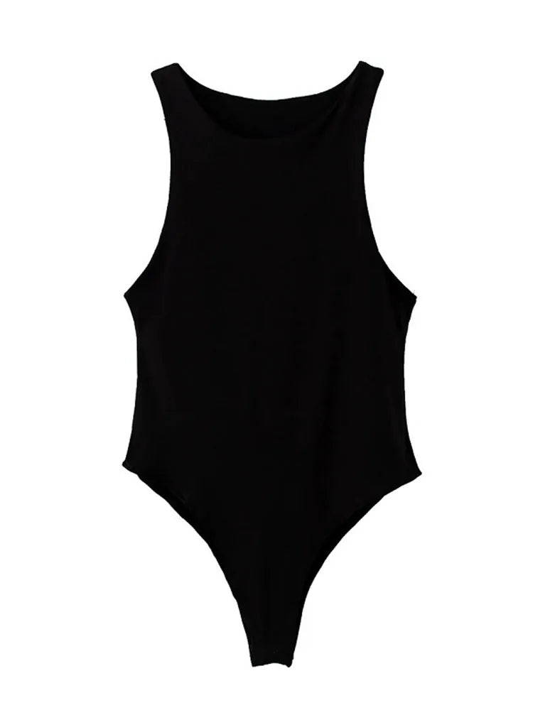 Women's Solid Bodysuit