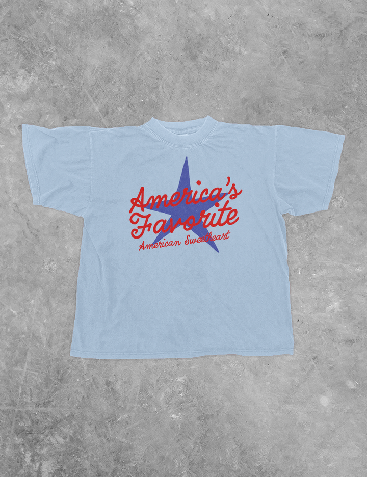 America's Favorite, American Sweetheart BC Boxy Cotton T-Shirt