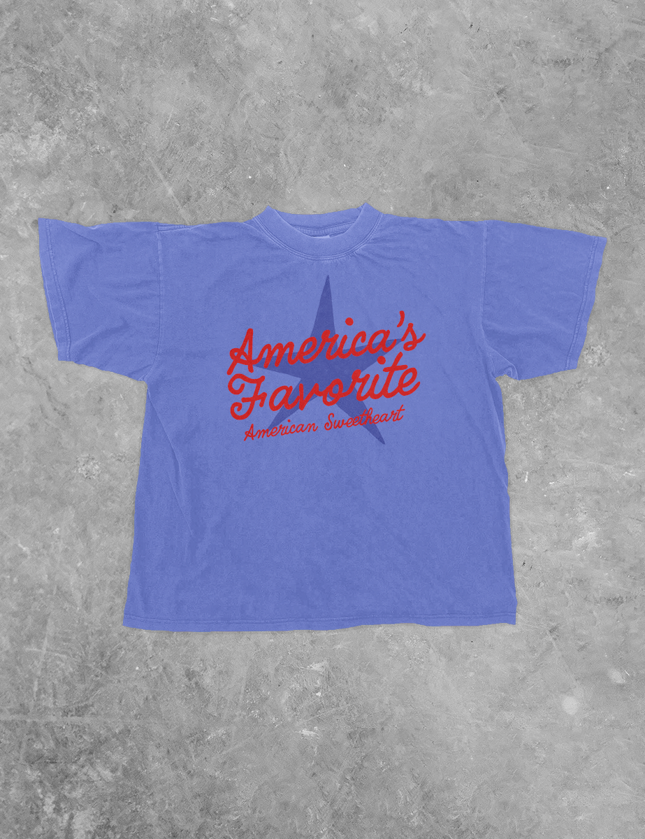 America's Favorite, American Sweetheart BC Boxy Cotton T-Shirt