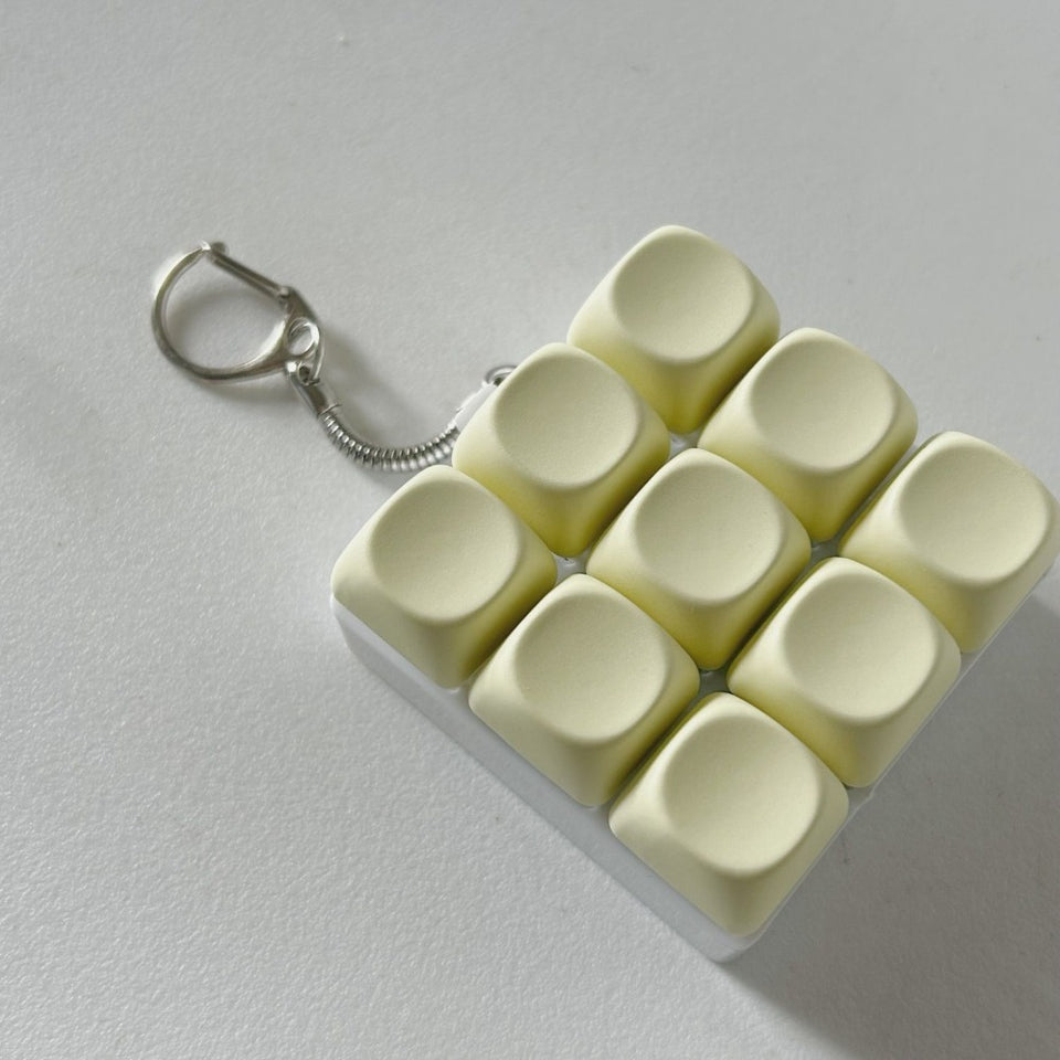 Keyboard Key Fidget Keychain