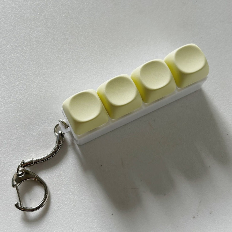 Keyboard Key Fidget Keychain