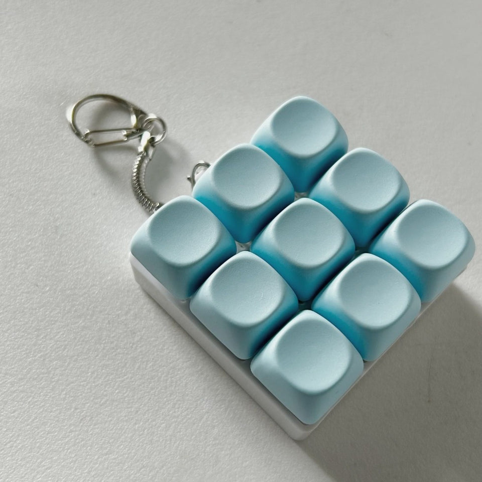 Keyboard Key Fidget Keychain
