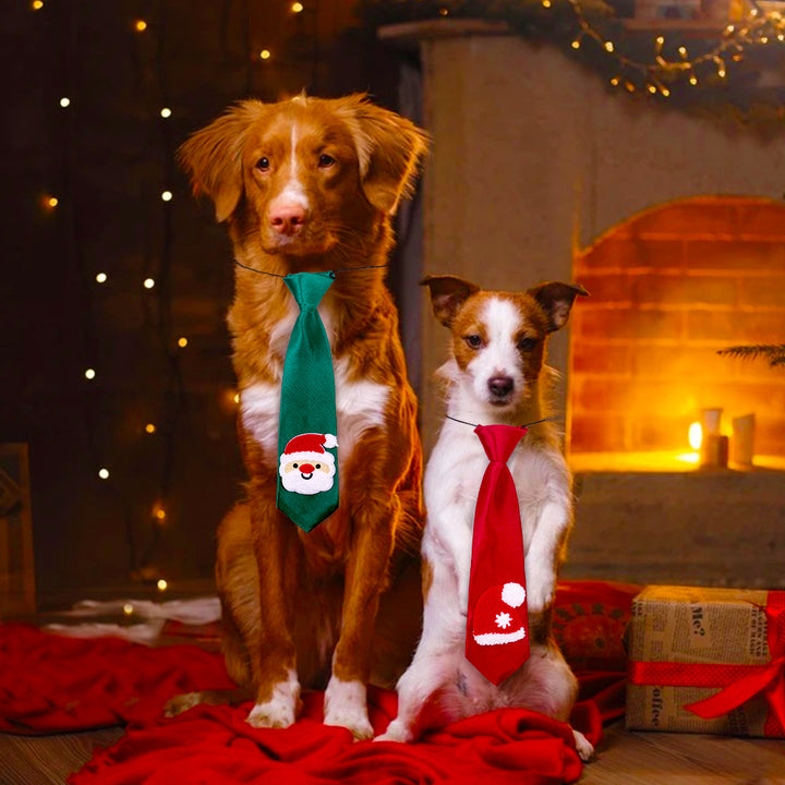 Solid-Color Dog Necktie