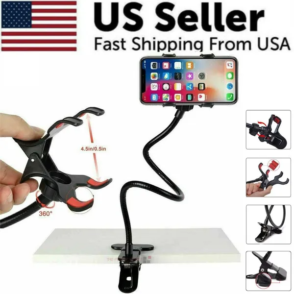 Flexible Clamp-On Phone Holder