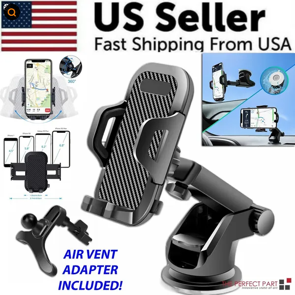 360-Degree Windshield Phone Mount
