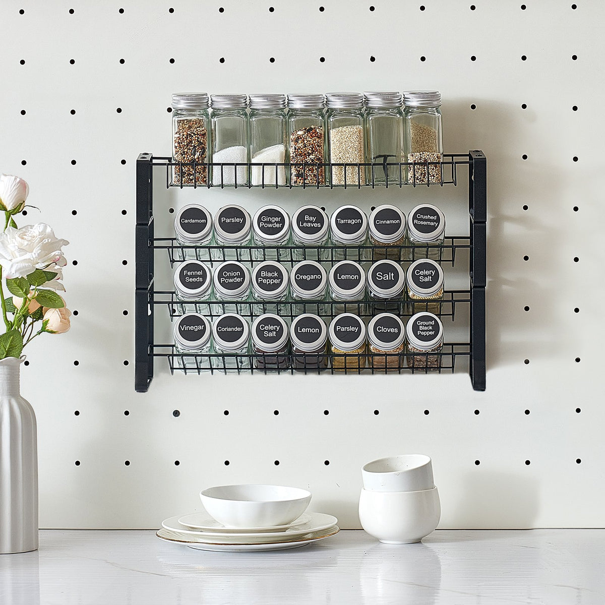 Cabinet Spice Rack Organizer