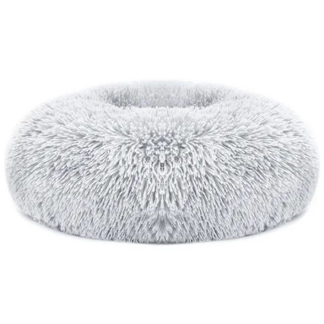 Plush Round Pet Bed