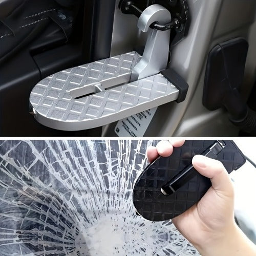 Foldable Car Door Roof-Rack Step
