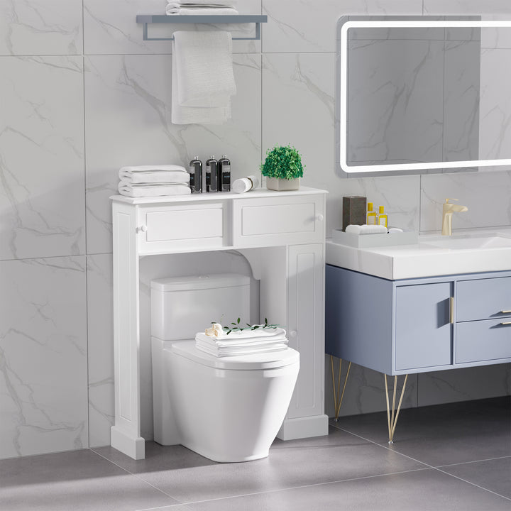 Freestanding Over-Toilet Storage Cabinet