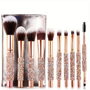 10-Piece Makeup Brush Set