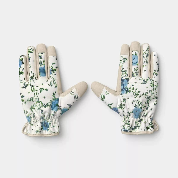 Floral Garden Work Gloves