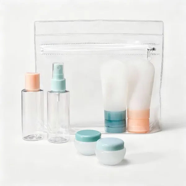 7-Piece Travel Toiletry Container Set