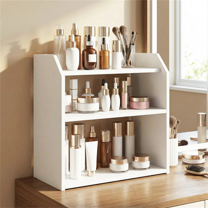 Three-Tier Desktop Storage Shelf