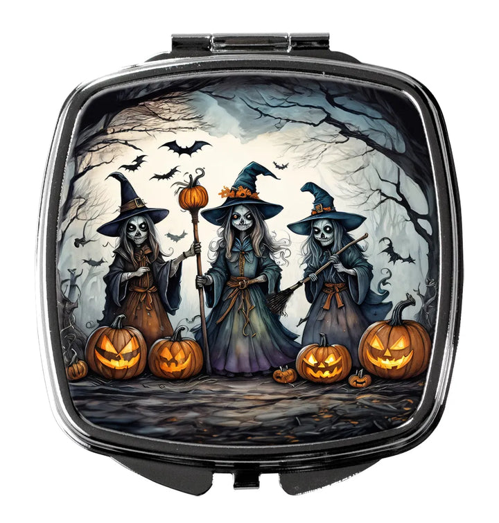 Halloween Witch Compact Mirror