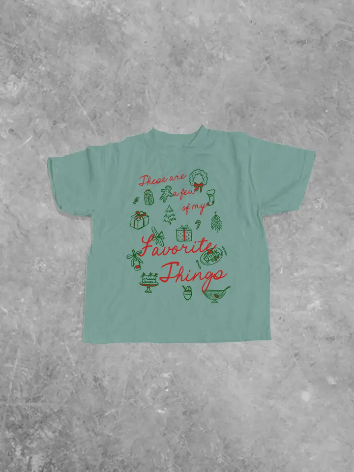 Underground Original Design: * KIDS * These are My Favorite Things, Christmas Boxy T-Shirt