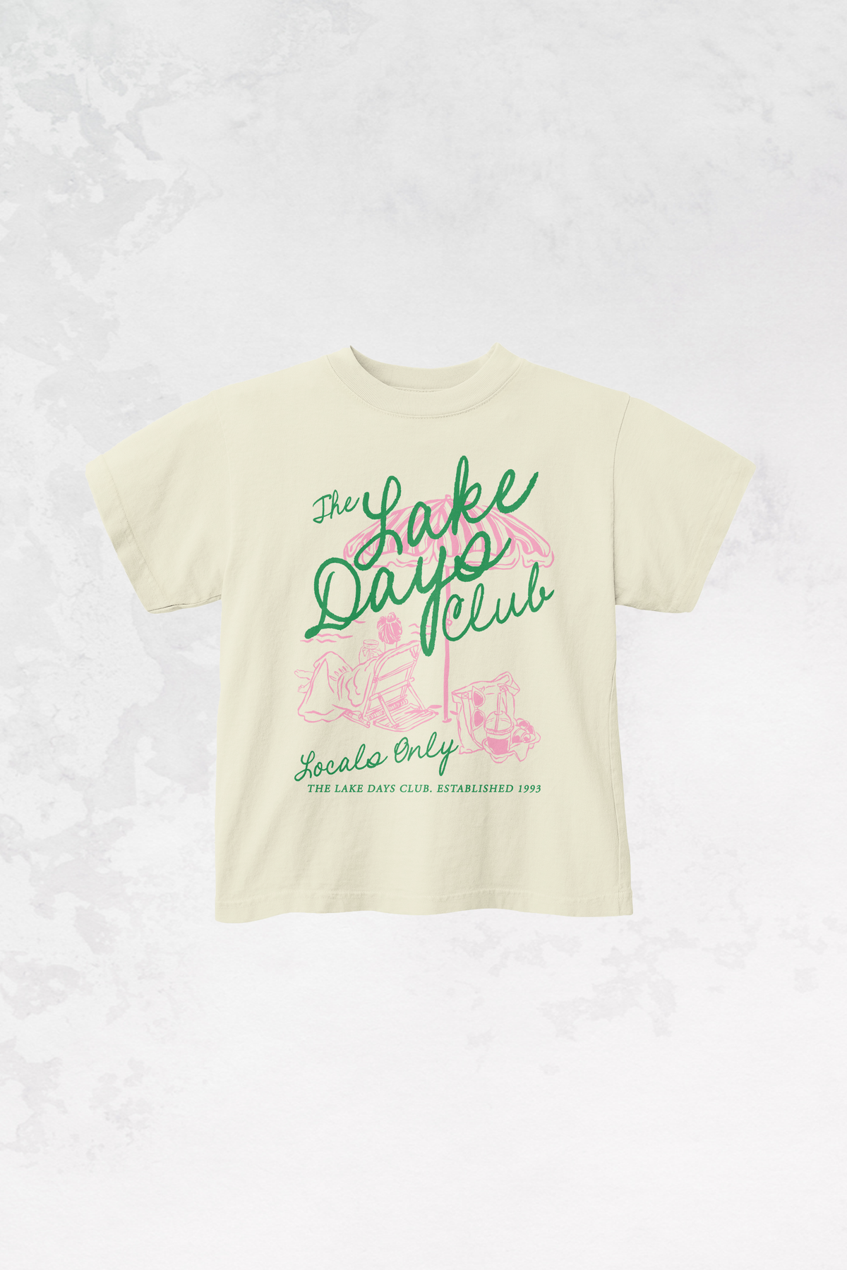 Underground Original Design: * KIDS * The Lake Days Club Boxy Kids T-Shirt