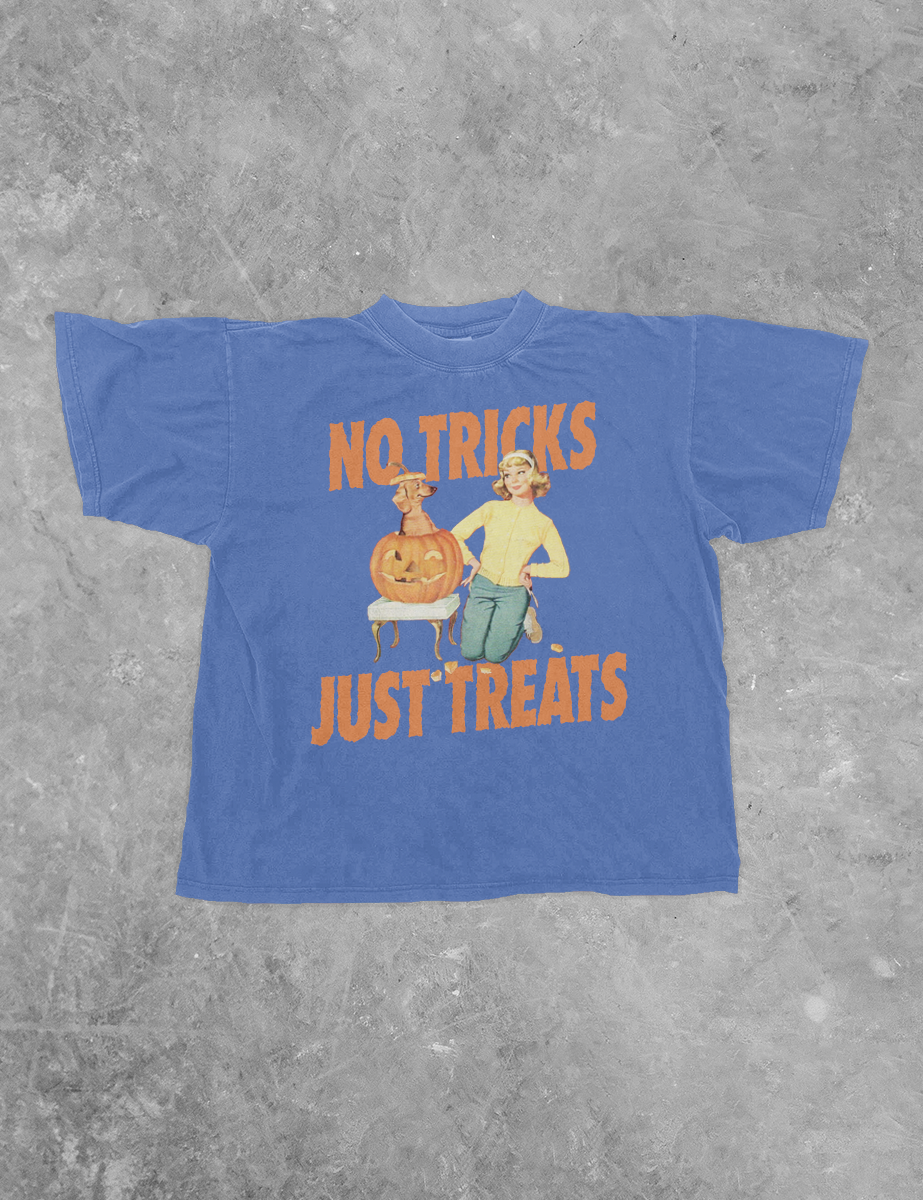 No Tricks Just Treats, BC Boxy Cotton T-Shirt